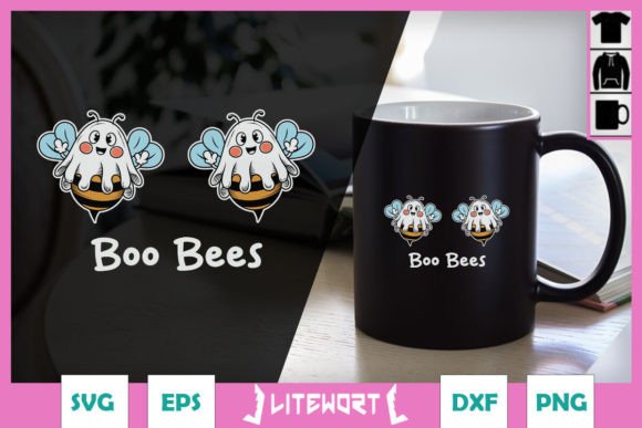 Boo Bees Funny Halloween SVG Graphics and Crafts Review