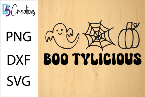 Boo-Tylicious Funny Halloween SVG Design