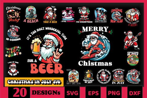 Christmas in July SVG Bundle: Graphics and Crafts Review