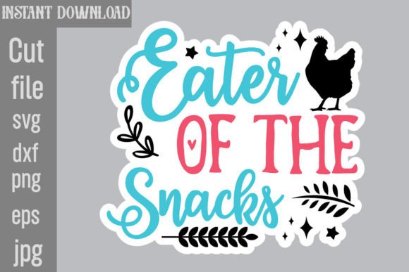 Eater of the Snacks SVG Stickers: Graphics and Crafts Review