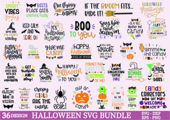 Halloween SVG Bundle, Ghost Cut File PNG