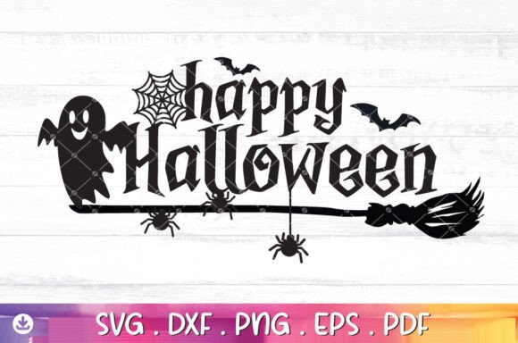 Happy Halloween SVG, Happy Halloween Png Graphics