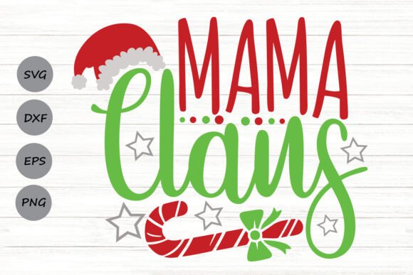 Mama Claus Svg Graphics and Crafts Review