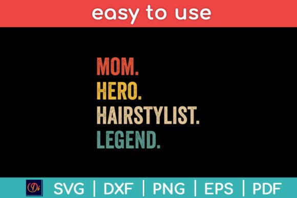 Mom Hero Hairstylist Legend Funny Graphics and Crafts Review