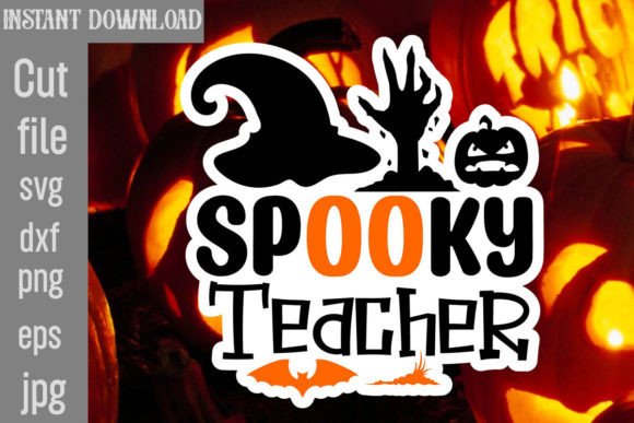 Spooky Teacher SVG Cut File Graphics and Crafts Review