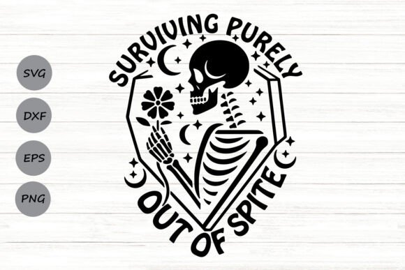 Surviving Purely out of Spite Svg Graphics for Crafts and Content